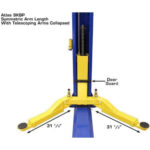 Atlas 9KBPX 9,000 lb Baseplate 2 Post Lift - Image 11