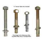 Atlas 9KBPX 9,000 lb Baseplate 2 Post Lift - Image 3