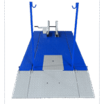 Tuxedo M-1500C-HR 1,500 lb High Rise Motorcycle Lift Bench w/ Vise, Sides, Balance Bar, Pump - Image 7